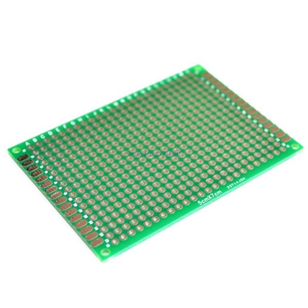 Foto de Placa PCB perforada de 5x7cm, doble cara