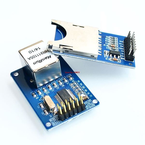 Módulo Ethernet + módulo para tarjetas SD, para Arduino