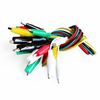 Foto de Cables de pruebas, tipo cocodrilo, 5uds en 5 colores