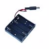 Foto de Base de baterías, 4 pilas, modelo AA, con conector, portapilas