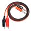 Cables cocodrilo para fuente alimentación
