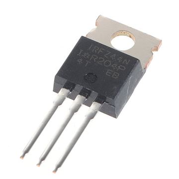 Foto de Mosfet IRLZ44N 49A 55V 3uds