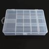 Foto de Caja de plástico modular para clasificar componentes, 35x130x180mm