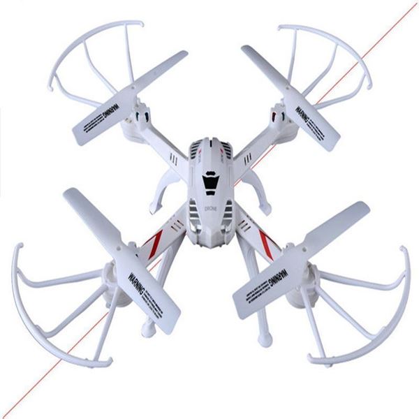 Dron de 4 hélices con control remoto