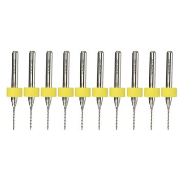 Brocas para placa de circuito 0,8mm, 10uds