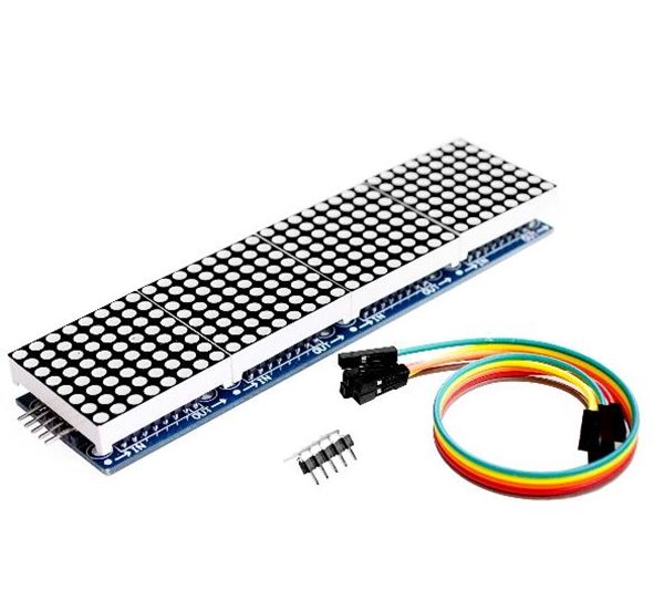 Matriz LED 8x8 MAX7219 para Arduino (4 matrices)