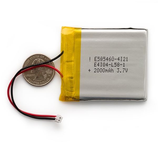 Batería Li-ion 2000mAh 3,7V