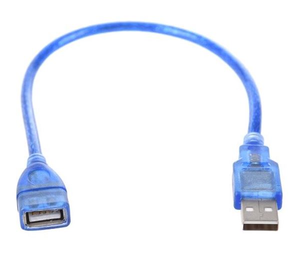 Cable USB 2.0 Extension Macho - Hembra, 30cm