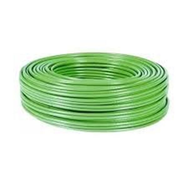 Cable rígido AWG24, hilo de 0,5mmm, 5mts Verde
