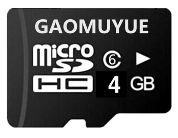 Tarjeta microSDHC de 4Gb