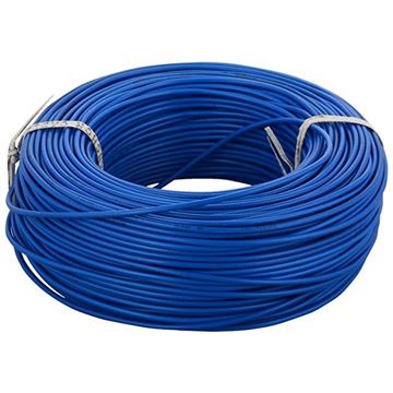 Cable electrico de 70mts, Azul