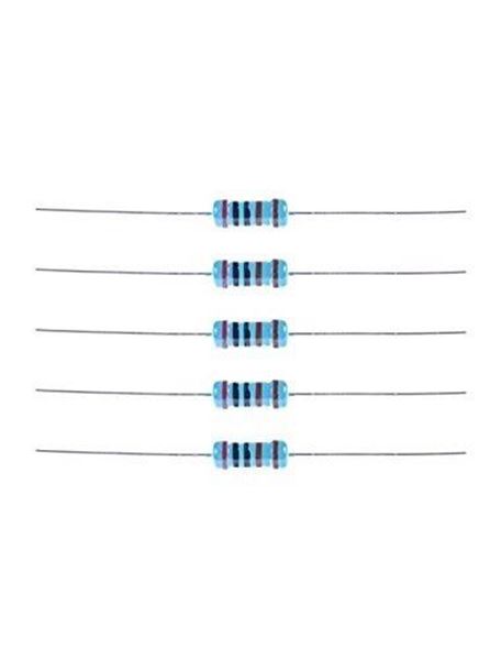 Resistencias de 2kOhm, 1/4W 1% (20uds)