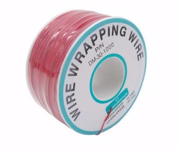 Cable Rojo AWG30 de Silicona, 250mts