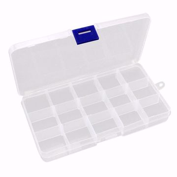 Caja organizadora plástico, 24 compartimentos