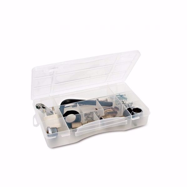 Caja organizadora de plastico, 240x155x41mm