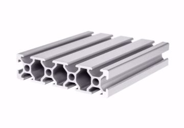 Perfil de aluminio 20x80 de 500mm en T