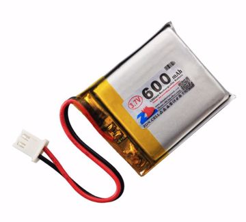 Bateria Lipo 3,7V 600mAh 37x30x5.5mm