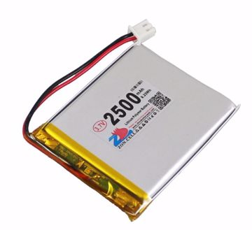 Bateria Lipo 3,7V 2500mAh 62x50x5,5mm