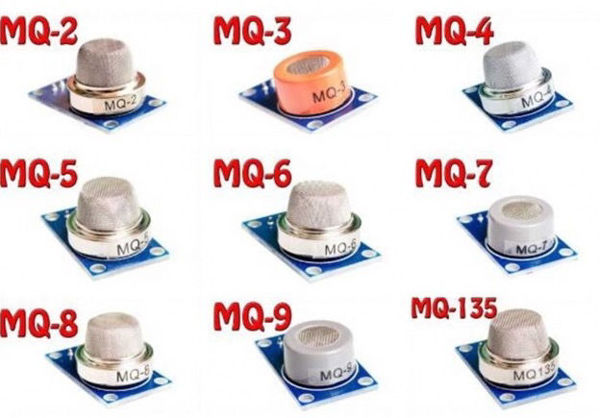 Sensores para la detección de gases MQ