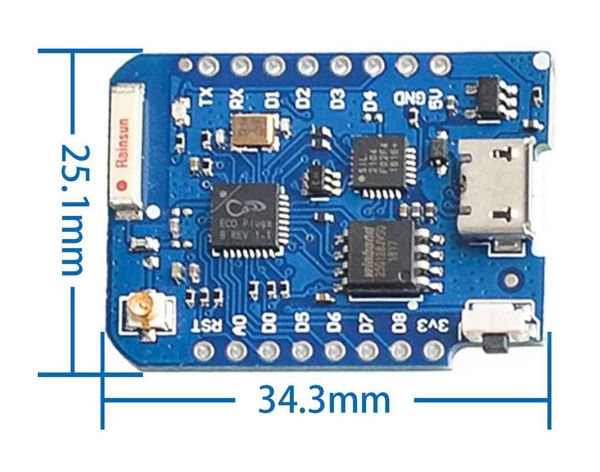 Wemos D1 Mini Pro: Mais Funcionalidades Para O Esp8266 – KNPR