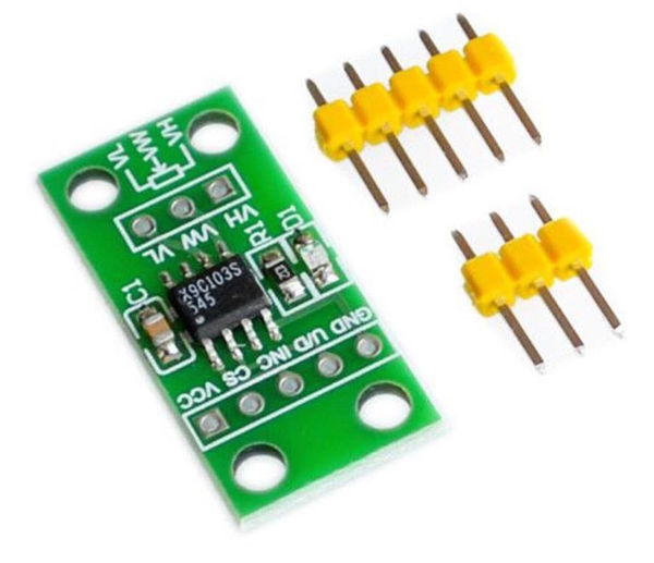 Potenciometro digital de 10K X9C103S para Arduino