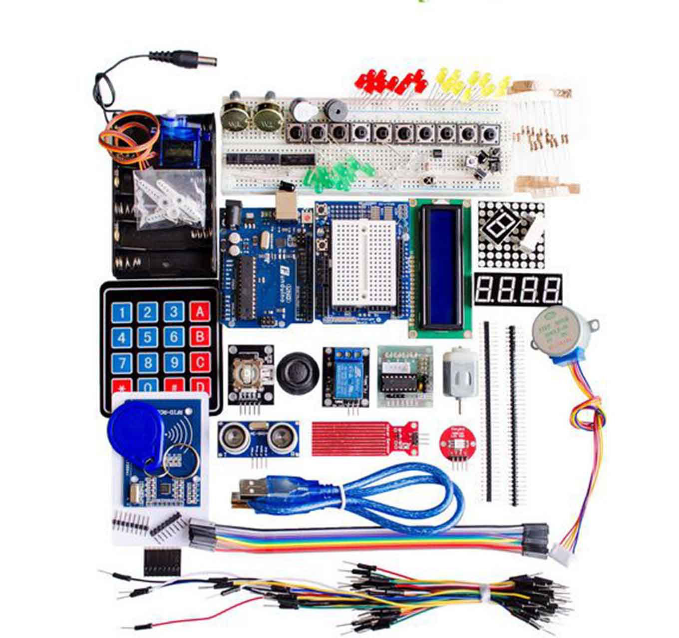 Arduino starter kit español. Kit iniciacion Arduino. Arduino uno kit.  Proyectos con Arduino