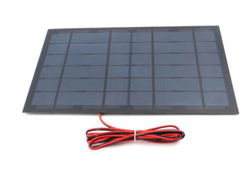 Panel solar grande, 34x22cm de 6V 10W