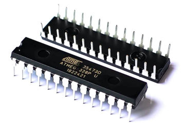 Chip ATMEGA328P-PU, incluye bootloader para Arduino