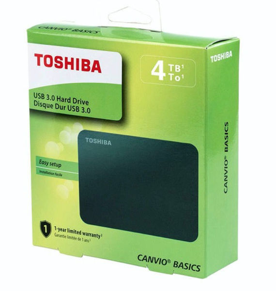 HD 4 Tb TOSHIBA, de 2,5”, USB 3.0