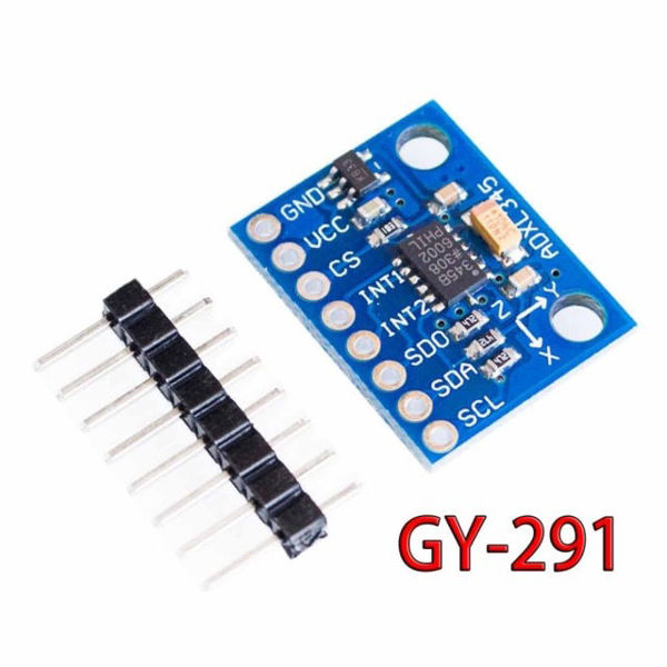 Modulo acelerómetro de 3 ejes, sensor de ángulos GY-291 ADXL345