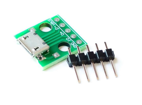 Adaptador USB para protoboard