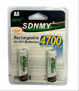 Pilas Recargables 1,2V - 4700mAh