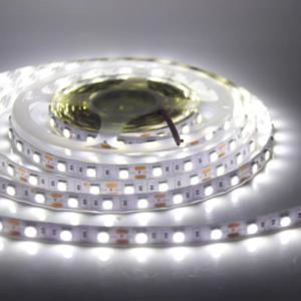 Tira de LED de 5 metros 300 LEDs 12V, blanco frío