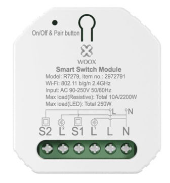 Interruptor inteligente 2 elementos R7279