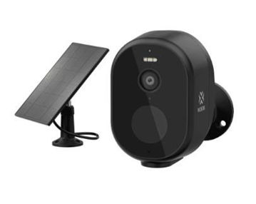 Kit cámara inteligente de exterior más Panel Solar R4252