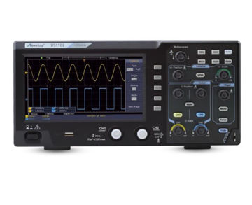 Osciloscopio digital de 100Mhz, ligero y portatil, pantalla de 7"