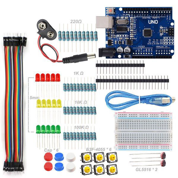Kit Arduino UNO R3 compatible