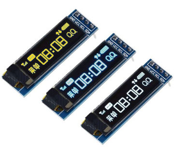 Modulo OLED 128x32 LCD 0.91 Bus I2C Azul
