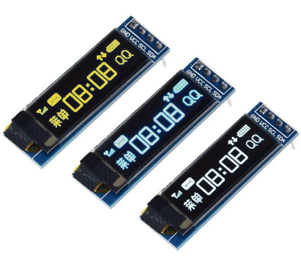 Modulo OLED 128x32 LCD 0.91 Bus I2C Azul