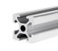 Perfil de aluminio 20x20 de > de 240mm y < de 250mmm en T, 2020