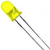 LED amarillo de 5mm, 1,8 -2,2V (25uds)