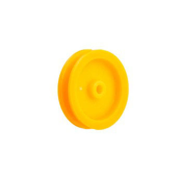 Polea dentada 2x17mm ideal para motores de continua