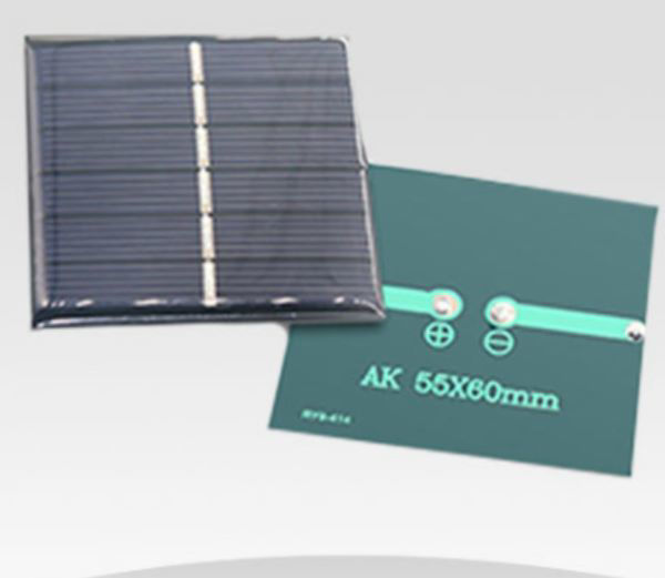 Panel solar 3V 100mAh 60x60mm