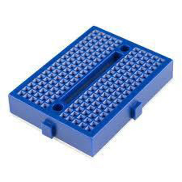 Protoboard de 170 pines (1ud) azul