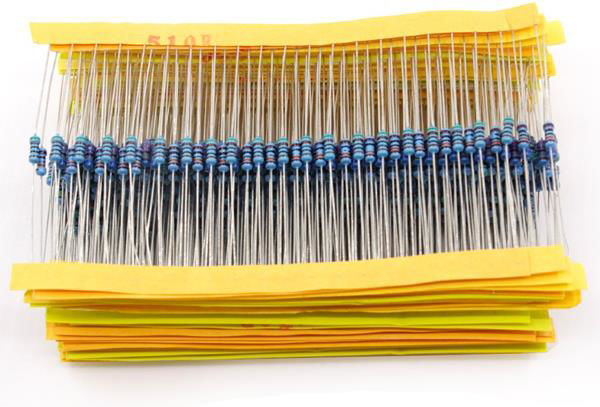 Kit resistencias, 30 valores 600 uds