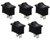 Interruptores 10x15mm, 3A/250V, on/off 50uds