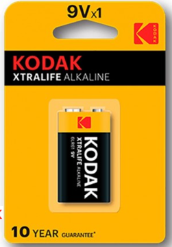 Pila alcalina 9V KODAK