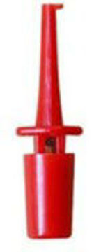 Puntas de prueba 43mm forma de gancho ROJA, 1ud