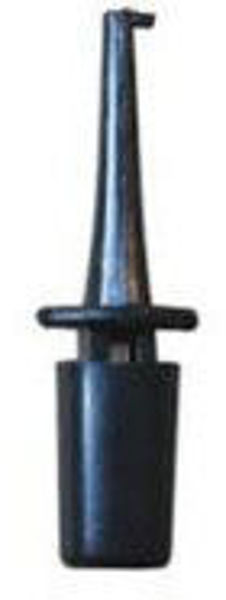 	Puntas de prueba 43mm forma de gancho NEGRA, 1ud