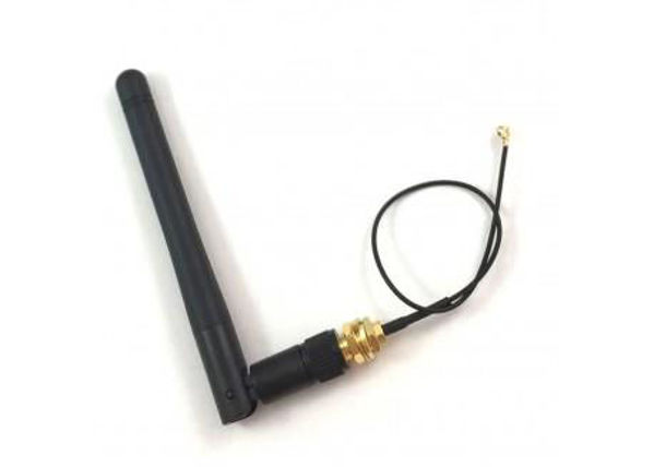 Antena de 433MHz con aguja interior y latiguillo UFL